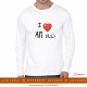 T Shirt Full Sleeves- I Love Ali